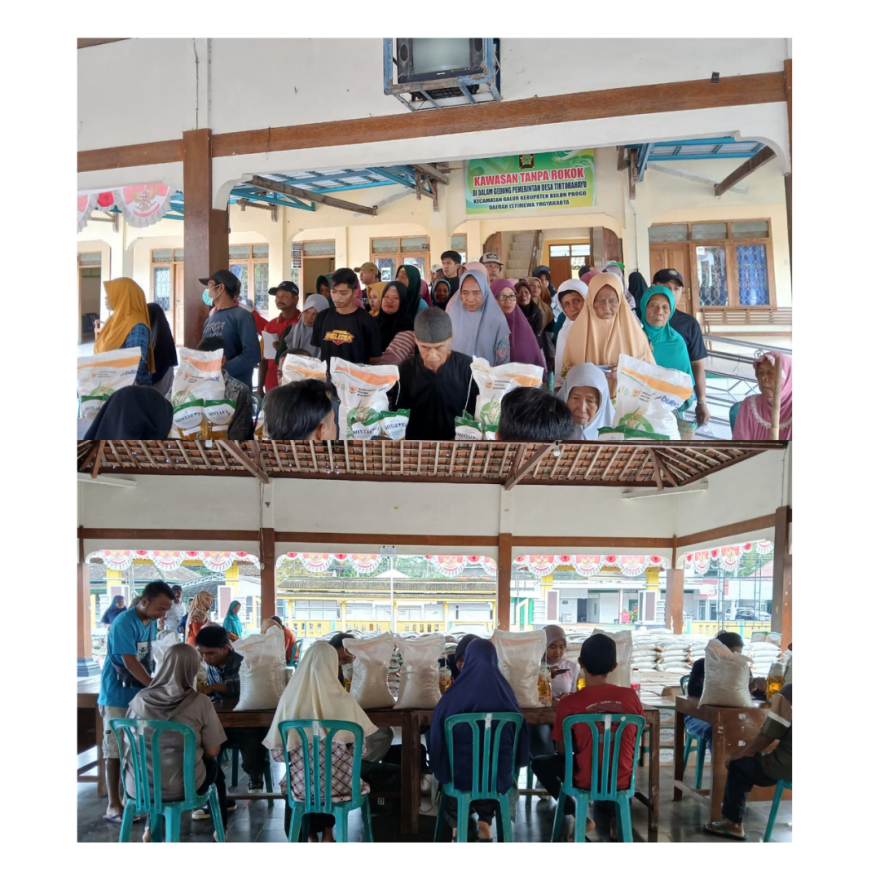 PENYALURAN BANTUAN PANGAN PEMERINTAH PERIODE OKTOBER - NOVEMBER